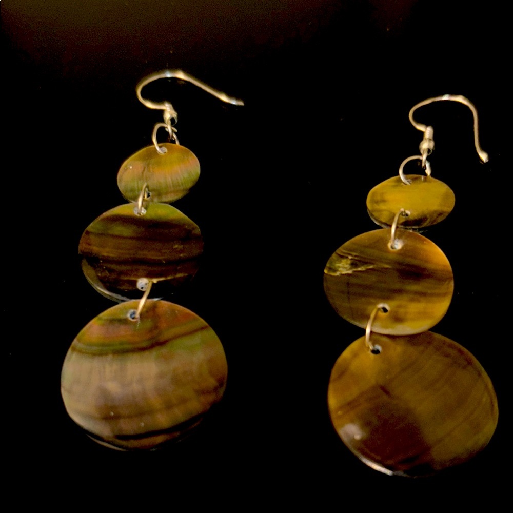 Elegant Shell Drop Earrings